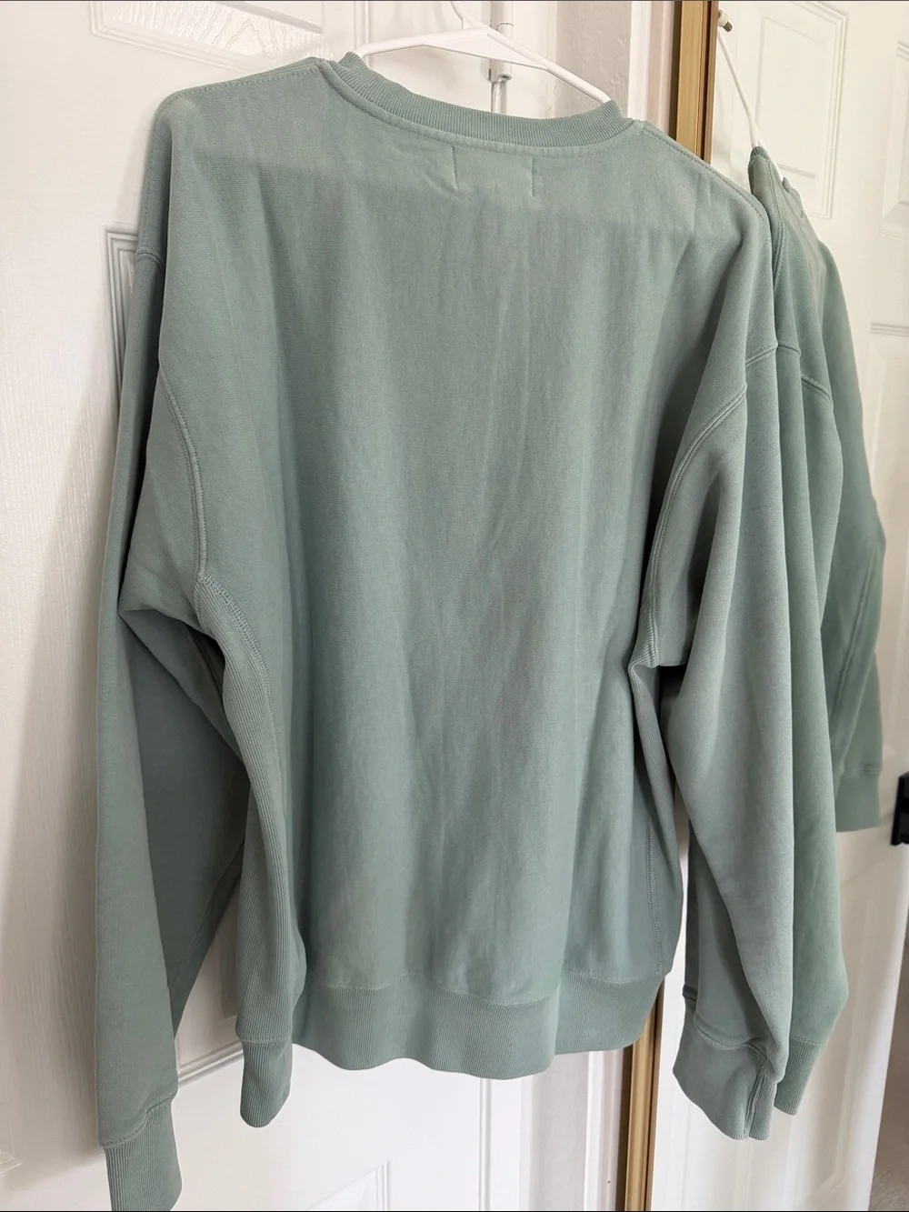 Madewell The McCarrren Field Crewneck Sweatshirt Antique Blue